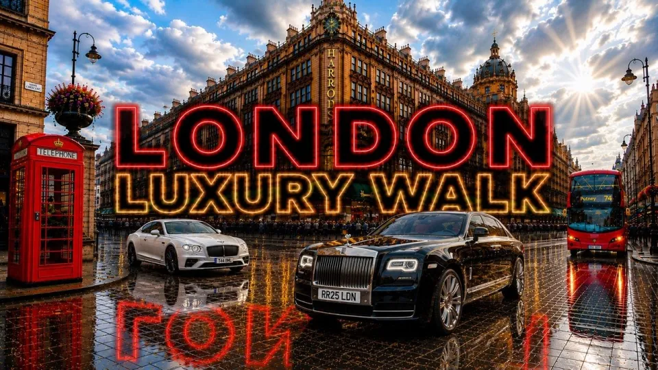 London Walk 4k Comparing South Kensington Harrods Belgravia and Knightsbridge for the Best Luxury Experience